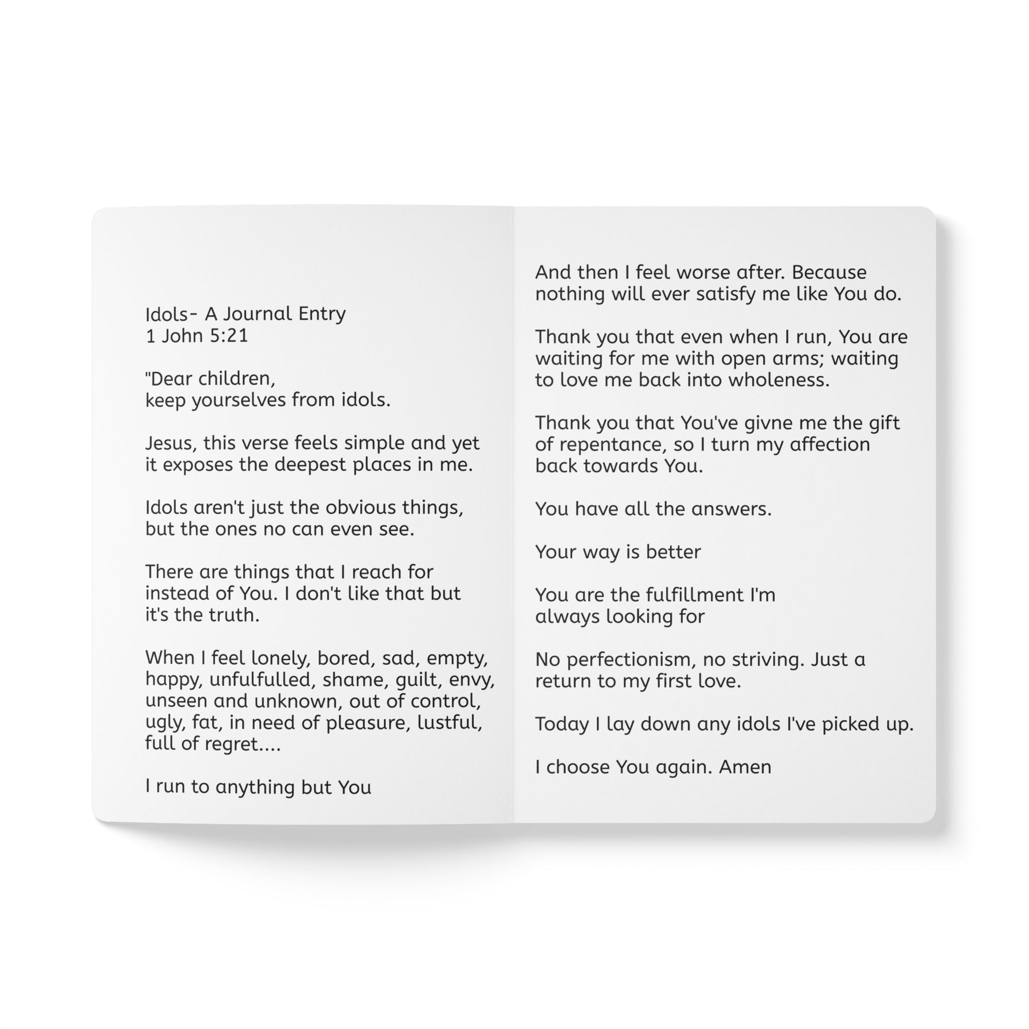 Idols Softcover Journal