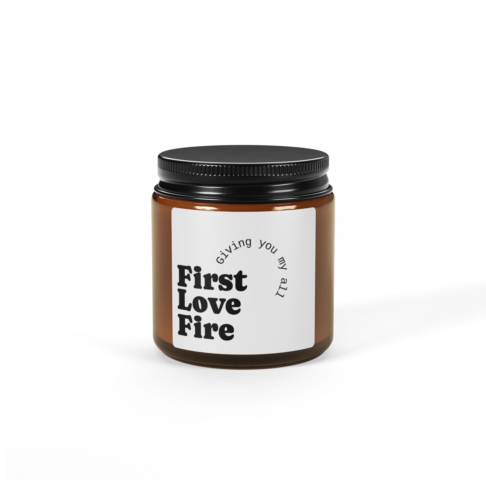 First Love Fire Scented Soy Candle